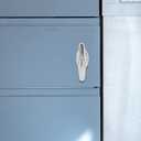 Mikikit Handle Lock with 2 Keys for Toolbox File Cabinet and Storage Cabinet Replacement Zinc Alloy Door Lock 3.81X3.66X1.37In