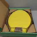 Toilet Seat, Slow Close, Soft Touch, Ultra-Smooth Matte Finish (No Orange-Peel Texture), Premium Moulded Wood, Quick Release, PIKLiDS (Yellow, Elongated)