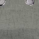 H.VERSAILTEX Linen Blackout Curtains Durable Thick Textured Linen Look 100% Blackout Patio Door Curtain Anti Rust Grommet Extra Wide Sliding Door Curtain Panel, W100 x L84 inch, Green Bay