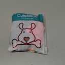 CuteBone Birthday Dog Dresses Velvet Holiday Small Dogs Clothes Onesie Pet Apparel Girl Puppy Skirt with Bow Hair Rope CVA48XXS-D