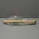 Homeral Gold Wrapping Paper Roll - 3D Embossed Metallic Shine Stripe, Luxury Kraft Paper for Birthday, Christmas, Wedding, Bridal Shower, Mothers Day, Fathers Day - Mini Roll - 17 In x 32.8 Ft