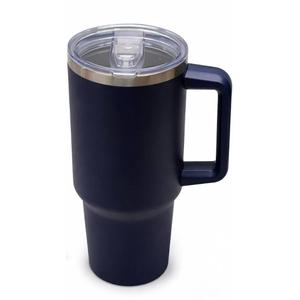 Pack Of 4 Stainless Steel Insulated Travel Mug, Blue Cups 