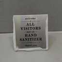 Stockroom Plus Metal Tent Signs, All Visitors Must Wash Hands (4 x 4 In, 6 Pack)