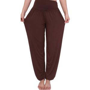 Super Soft Woman Modal Harem Pants Elastic Yoga Pants Dance Pants Sport Pants (S)