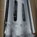 2 Pack Under Sink Organizer with Smooth Ball Bearing Slides,2-Tier Pull Out Cabinet Storage,Slide Out Drawers for Bathroom&Kitchen,Under Sink Shelf,Rust-resistant Coating,Height Adjustable (2 Pack-14.5"Dx12.8"-16.9"H, White)