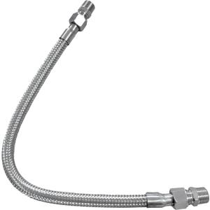 compressor Jumper Hose20" Length Industrial Grade Compressor Jumper hose 450 PSI &750F With Two 3/4" Male Adapters.
