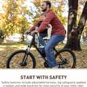 Kid's Bike seat Front Child Carrier Bike Chair for Bicycle Kids seat for Children 2~4 Years,Weight 55 lbs
