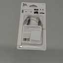 GE Home Electrical Pro 3.5mm Auxiliary Cable, 3ft Audio Cord, Premium Aux Cord for Car, Phone/Tablet, iPad, Home Stereo System and More, 33523