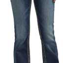 Silver Jeans Co. Women's Suki Mid Rise Curvy Fit Slim Bootcut Jeans (28W x 30L, Indigo)