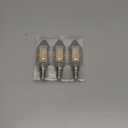 Candelabra Light Bulbs 40 watt Equivalent, E12 LED Bulb Dimmable Chandelier Bulbs, B10 Candle Light Bulbs 2700K Soft White, 90+CRI, 400LM, Cear Glass, 24 Pack