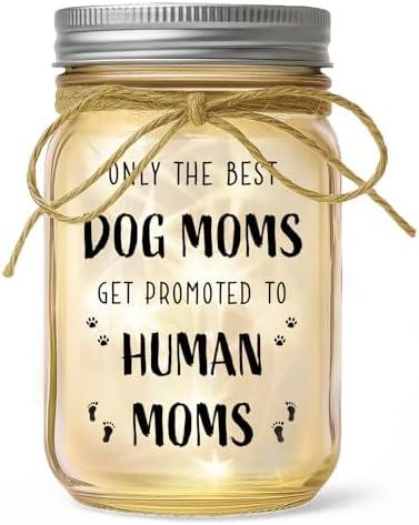 New Mom Gifts, Funny Pregnancy Gifts for Expecting Dog Mom, Mothers Day Gift for First Time Moms Pregnant Women, Postpartum Congratulations Night Light Gift for Friends Wife Sister Daughter Mama to Be