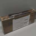 BAYKA Floating Shelves Bathroom for Wall  Shelf Over Toilet Farmhouse Rustic Wood for Bedroom, Kitchen, or Living Room Decor Organization, Christmas Decor Shelves  Rustic Brown, Set of 3 (15.7inches)