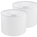 Lamp Shade White 13x13 Inch