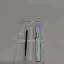 WRITECH Gel Pens Medium Point: Morph 0.7mm Black Ink Mini to Full Size Soft Grip Portable Extendable Pocket Pen Set with 2 Pens and 2 Refills