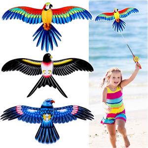 Kites for Kids Ages 3-5,Cute Colorful Kid Kites Easy to Fly for Beach Park Outdoor Game Activities,Pocket Mini Kite for Kids Ages 4-8 with Handle