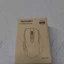 TECKNET Wireless Mouse, 2.4G Ergonomic Optical Mouse, Computer Mouse for Laptop, PC, Computer, Chromebook, Notebook, 6 Buttons, 24 Months Battery Life, 2600 DPI, 5 Adjustment Levels 