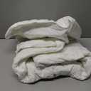 Fazortev Womens Oversized Puffer Jacket Quilted Dolman Hoodies Pullover Long Sleeve Lightweight Warm Tops Coat S