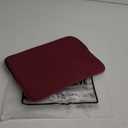 RAINYEAR 14 Inch Laptop Sleeve Case Protective Soft Padded Zipper Cover Carrying Computer Bag Compatible with 14" Notebook Chromebook Tablet Ultrabook (Red)