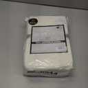 Superior Extra Soft Highest Quality All Season 100% Brushed Cotton Flannel Solid Bedding Pillowcase Set - Ivory, King Size