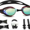 Nearsighted Swim Goggles, Shortsighted Optical Swimming Goggles No Leaking Anti Fog UV Protection for Adult Men Women