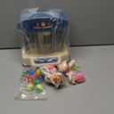 Mini Doll Grabber Toy, 10 Dolls 10 Eggshells 20 Multifunctional Music Light Doll Claw Machine for Boy Girl with The Sense of Being in The Game Hall (Type 1)