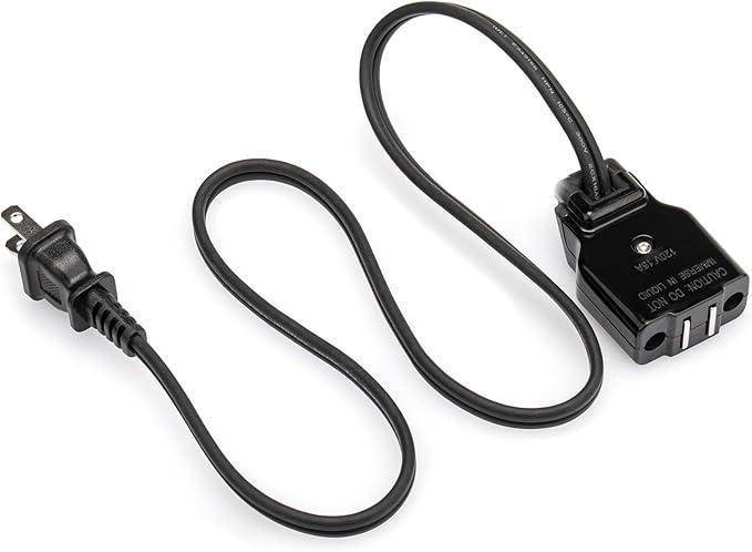 Deep Fryer Magnetic Power Cord Replacement Parts for Presto FryDaddy GranPappy Electric Deep Fryers, 37'