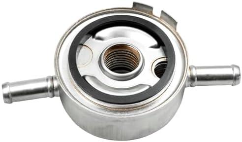 21305-ZQ53A Engine Oil Cooler Replacement for 21305-ZQ52A 21305-ZQ51A Fit for Nissan Titan 2004-2009 Pathfinder 2008-2012 Armada 2005-2009 for Infiniti QX56 5.6L V8 2004-2007