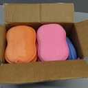 10pcs Baby Bath Sponge Baby Sponge for Bathing Shower Sponges Soft Absorbent Exfoliating Wash Soap Kids Loofah Gentleness Comfort Bathing Tool for Kids Babies Men Women All Skin Type