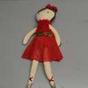 Bearington Evie Christmas Ballerina, 16.5 Inch Ballerina Doll, Ideal Christmas Doll Gift for Toddlers, Kids & Teens