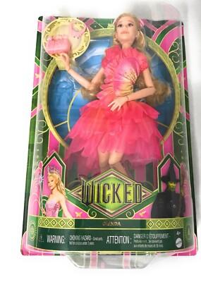 Mattel Universal Wicked Glinda Fashion Doll & with Poseability & Removable
