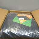 RAINDEWAY Large Tarp 30x50, 8 Mil Thick, Black Tarps Heavy Duty Waterproof, UV Resistant, Cover with Metal Grommets and Reinforced Edges, Finished Size