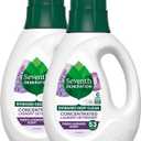 Seventh Generation Concentrated Laundry Detergent, Fresh Lavender scent, 40 oz, Pack of 2 (106 Loads)