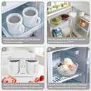 Pukomc Ice Cream Maker Machine for Home Use, with Two Ice Cream Bowls,Simple Operation and Easy to Clean,White