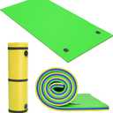 Lily Pad Floating Mat for Lake & Pool, 8'/9'/12' Extra Large Floating Mat, 3-Layer Tear-Resistant XPE Foam Floating Water Mat for Lake, Pool, River, Ocean, Boat, Suitable for Adults and Kids
