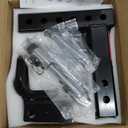 OPENROAD Adjustable Trailer Hitch Ball Mount - Fits 2-Inch Receiver, 2" Tow Balls, 7500lbs, 9-1/2" Drop/ 8-1/4" Rise, Heavy Duty Truck Hitch with Stainless Steel Pins and Lock