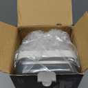 Mueller Vegetable Chopper Mandoline Slicer, Food Veggie Chopper, Cheese Grater, Onion Vegetable Cutter with Container, Dicer, Kitchen Gadgets & Essentials, White Sand/Grey (6 blade)