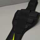 NIKE Structured Training Belt 2.0, Size Medium, Black/Volt