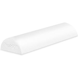 Yes4All Medium Firm Half Foam Rollers for Post-Workout Relaxation, 18 inch PE Foam Roll for Back Massage & Yoga Exercise