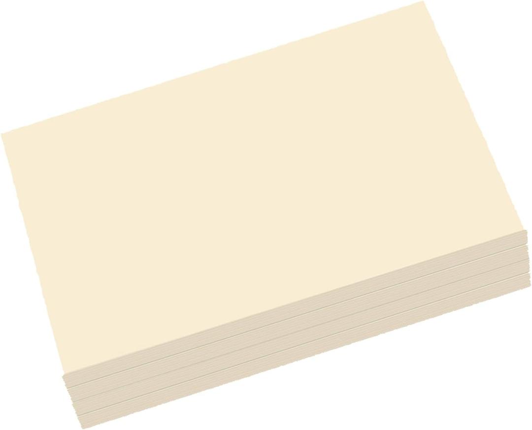 8.5x 11 Cream Art Drawing Paper for Painting Construction Bulk 80gsm Craft Paper for Sketch(500 Sheets)