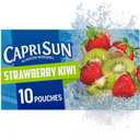 Capri Sun Strawberry Kiwi Ready-to-Drink Juice (10 Pouches), BBD: 10-17-26