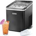 Iceman by Chefman 1 lb Dual-Size Compact Ice Machine, Ice Basket and Scoop