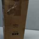 Black Double Curtain Rod, 84 to 120 Inch Long Dual Curtain Rods with Aluminium Modern End Cap Finial, 1 Inch Adjustable Heavy Duty Window Treatment Rods, Telescopic Metal Double Drapery Pole Set