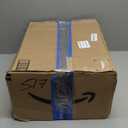 TUTOTAK Bar Cart, Home Bar Serving Cart, 3-Tier Kitchen Cart on Wheels, Rolling Beverage Cart with Wine Rack and Glass Holder, Brown BC01BB037