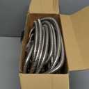 Garden Hose 100FT, Water Hose with 10 Function Nozzle, Garden Hose Metal with Leak-proof Connectors, Kink-Free & Ultra Flexible, Rust/Pet/Puncture Proof for Lawn, Yard, RV, Car Wash, 550PSI