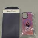 Gradient Case for The iPhone 14 Pro - Purple Multi-Color Ombre Design, Impact-Resistant and with Magnets