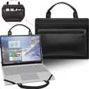 Laptop Case Cover Sleeve for Dell Latitude 7340/Latitude 7340 2-in-1 with Portable Bag with Bag Handle,Black