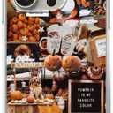 Autumn Pumpkin Case - Compatible with iPhone 16 Pro, Aesthetic Fall Case, Unique Trendy Design TPU Bumper Protective Cover