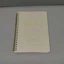 ZICOTO Aesthetic Blank Recipe Book - The Perfect Recipe Notebook to Write in Your Own Recipes - Beautiful Blank Cookbook to Organize Your Recipes (beige)