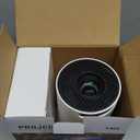 Mini Projector, Projector with Wifi and Bluetooth Built-in Battery 4K Portable Projector for Outdoor Bedroom, Smart Projectors 1080P Compatible with iphone/TV Stick/HDMI/Laptop