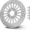 Youxmoto 11.8" Front Brake Rotor For Harley 2008-2020 Road King/Road Glide Electra Street/Tri Glide Ultra Classic (FLHR/FLTR/FLHT/FLHX) Brake Disc Rotor 2009 2010 2011 2012 2013 2014 2015 2016